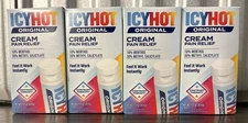 2 Pack Icy Hot Original Pain Relief Cream 1.25 oz. Each Exp 3/2027