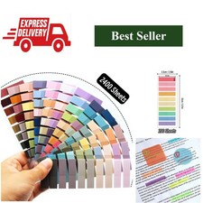 Self-Adhesive Colorful Index Memo Pads Sticky Notes Office School Supplies