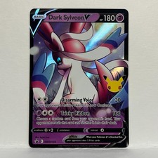 Dark Sylveon V - Carta Pokemon Promo Pokémon TCG Celebrazioni Stella Nera SWSH134