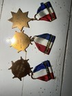 1968-1969 Junior Girls Team Shooting Medals Red White Blue Ribbons Lot of 3 — photo 4