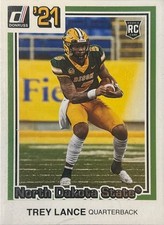 2021 Panini Chronicles Draft Picks #34 Trey Lance Orange