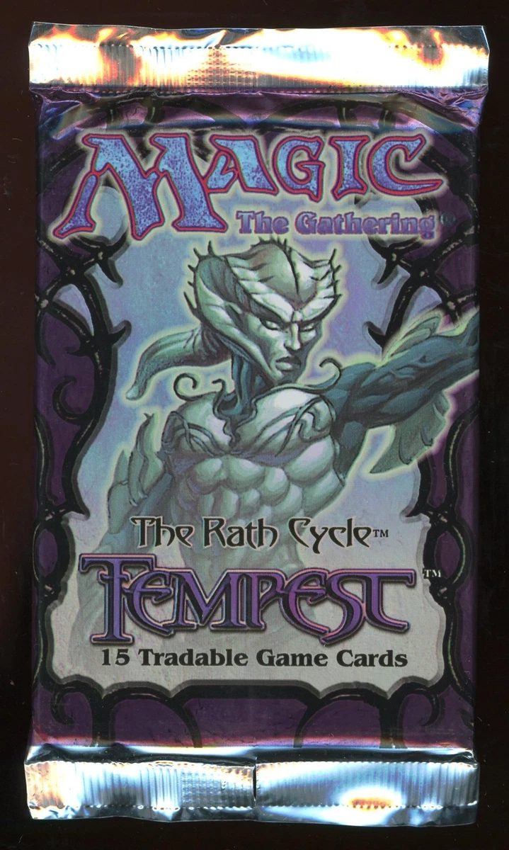 Preços baixos em Magic: The Gathering Tempest Lacrado pacotes de