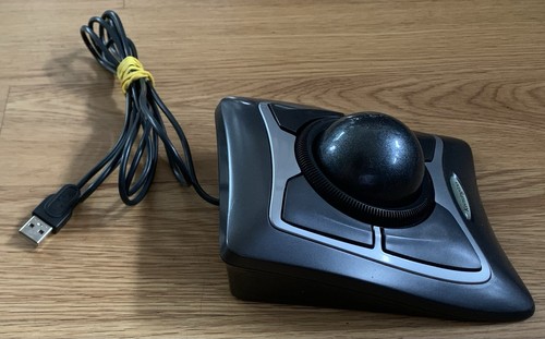 Kensington Trackball Expert Mouse K64325 USB Tested Working Gray Wired - Picture 4 of 8