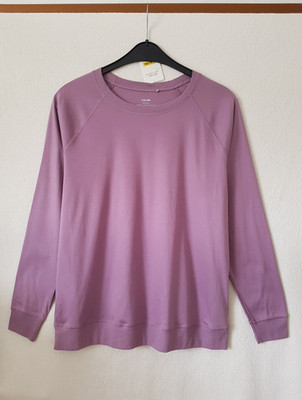 Calida Favourites Dreams Gr. M 44/46 Langarm T-Shirt Violett NEU TOP Baumwolle