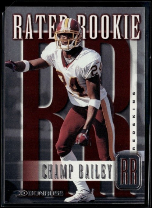 Champ Bailey Donruss Rated Rookies #RR5 Base