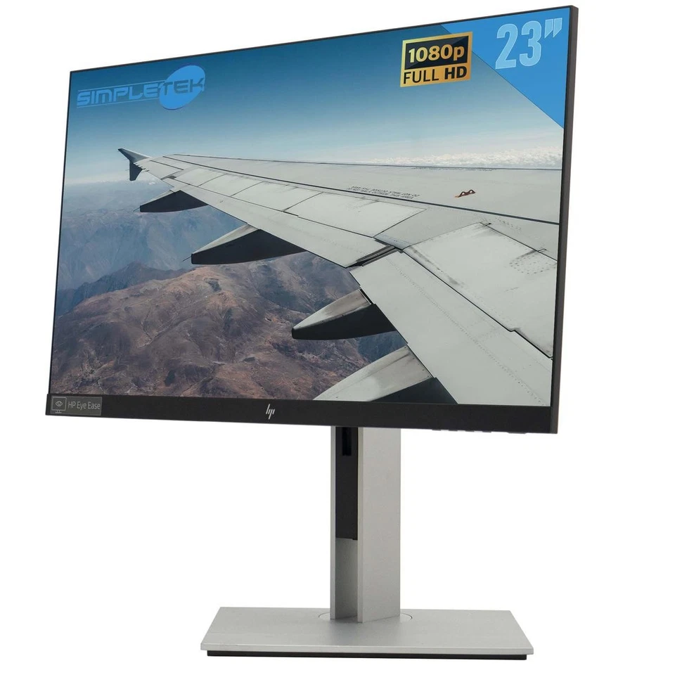HP E23 G4 23" Full HD IPS LED Monitor Schwarz 60 Hz HDMI DP VGA VESA - Bild 2 von 4