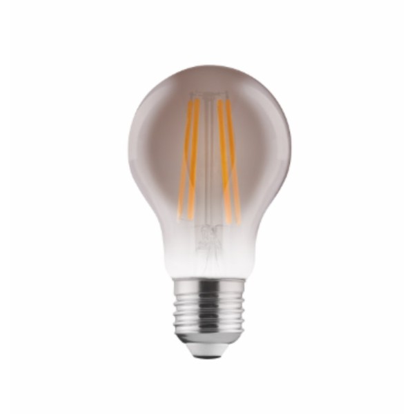 Xavax Led Filament A60 Birne 8W E27 380Lm Rauchglas Extra Warmweiß 1800K Dimmbar-image