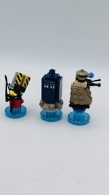LEGO Dimensions Doctor Who Lot - TARDIS, K-9, & Powerpad - Set 71204 Builds