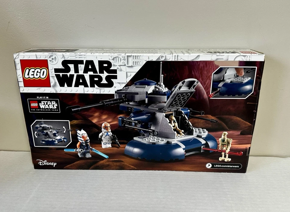 LEGO 75283 Star Wars Armored Assault Tank ATT Ahsoka Clone Trooper New Sealed - Image 2 of 4