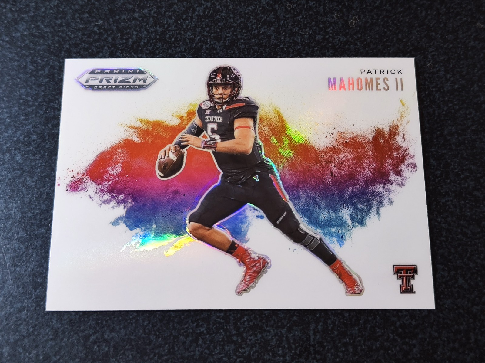 2021 Panini Prizm Draft Picks Color Blast #21 PATRICK MAHOMES II!!