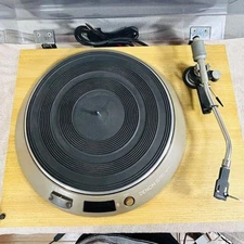 Denon DP-1700/DP-1000 Direct Drive Turntable Record Player w/Cartridge Working
