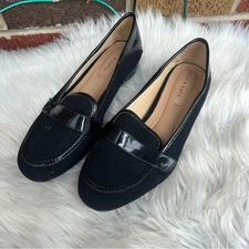 Kelly & Katie Black Penny Loafer Slip On Loafers Shoes