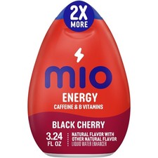 MiO Energy Cherry Sugar Free Water Enhancer , 3.24 fl oz Big Bottle, Liquids
