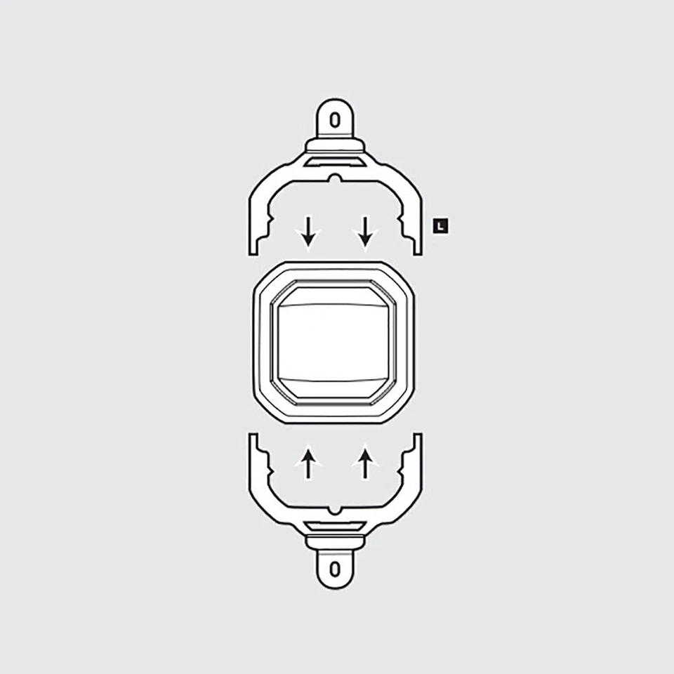 Mounting Buckler Kit for H60 H100i H115i H150i RGB Platinum/XT Version - Image 2 of 4