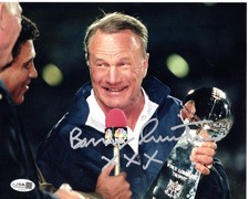 Barry Switzer signed 8x10 Photo Coach Dallas Cowboys Football JSA Authentication