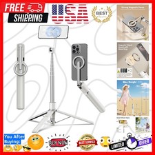68" Magnetic Selfie Stick Tripod with Aluminum Strong Magnetic Holder for Mag...