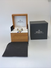 Michel Herbelin Mens Stainless Steel Ambassador Bracelet Watch Quartz 12239/BT01