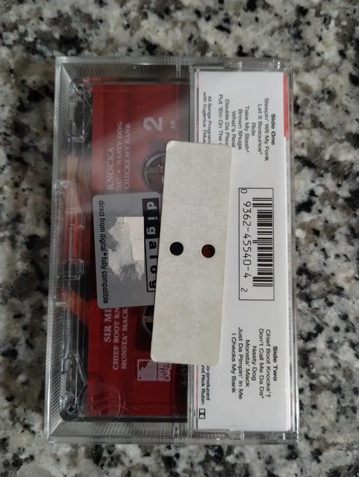 Sir Mix A Lot- Chief Boot Knocka Cassette Tape Rhythm Cartel Red - Image 2 of 4