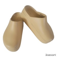 Crocs Dylan Platform Clogs Womens Size 7 Wheat Tan Beige Mules 209869 NEW