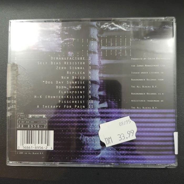 FEAR FACTORY Demanufacture SONO NM/EX(CD) - Bild 4 von 4
