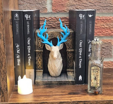 Stag book nook Unique gift book shelf gift