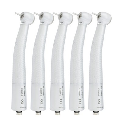 5 COXO Fiber Optic Handpiece Dental High Speed for NSK Phatelus LED Coupler 4/6H