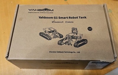 Yahboom Shenzhen G1 Smart Robot Tank NIB Ages 14+ Model Kit