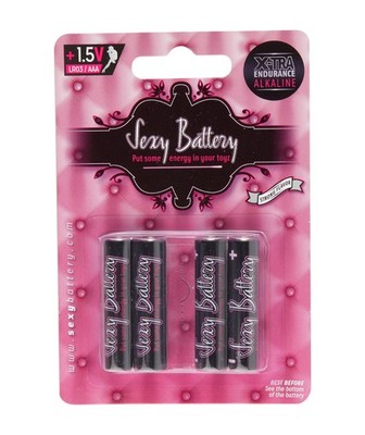 Sexy Battery Aaa Alkaline Batteries 4 Hp-Sb-053