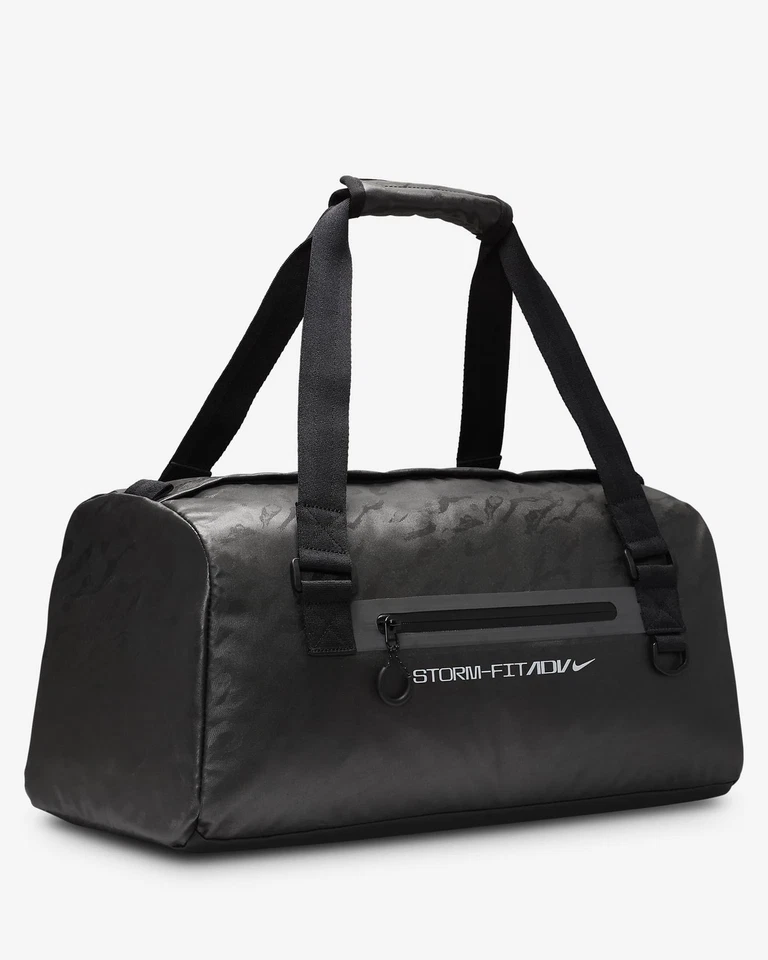 Bolso de Lona NIKE Pro Storm-Fit ADV (38L) Negro Reflectante Plateado FZ6367 010 - Nuevo Foto 2 de 4
