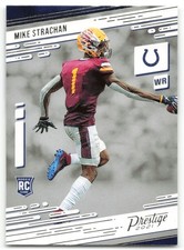 2021 Panini Prestige Mike Strachan RC Indianapolis Colts #298 Rookie