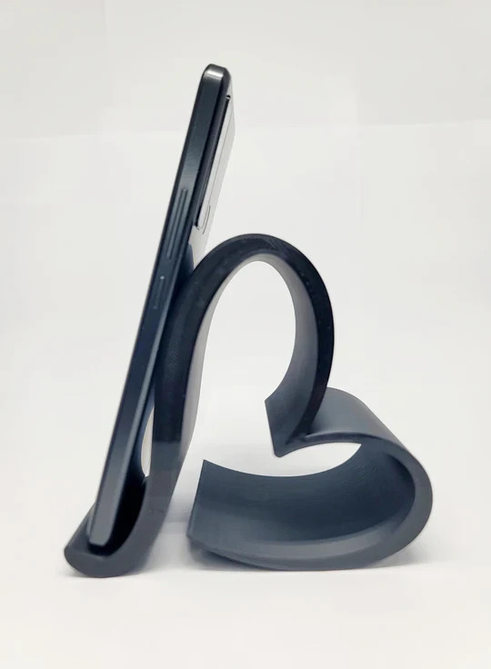 Cell Phone/Tablet Stand Heart Shaped Smartphone and Small Tablets Kindle Holder 