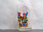 Rare French 1977 Wile E Coyote Ms.Roadrunner  Looney Tunes Mustard Juice Glass — photo 5