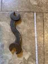 Vintage J H Williams Curved S Wrench Diamond Logo USA 663F