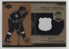 2000-01 Upper Deck A Piece of History 500 Goal Club Pat Verbeek #500-PV 4f5