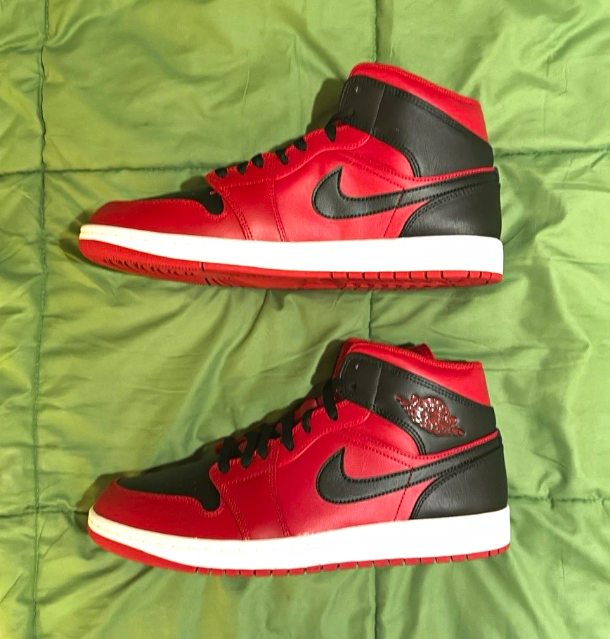 Jordan 1 Mid Bred for Sale | Authenticity Guaranteed | eBay