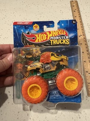 2025 Hot Wheels Monster Trucks Rebel-Lion 1/64 Truck New in Package