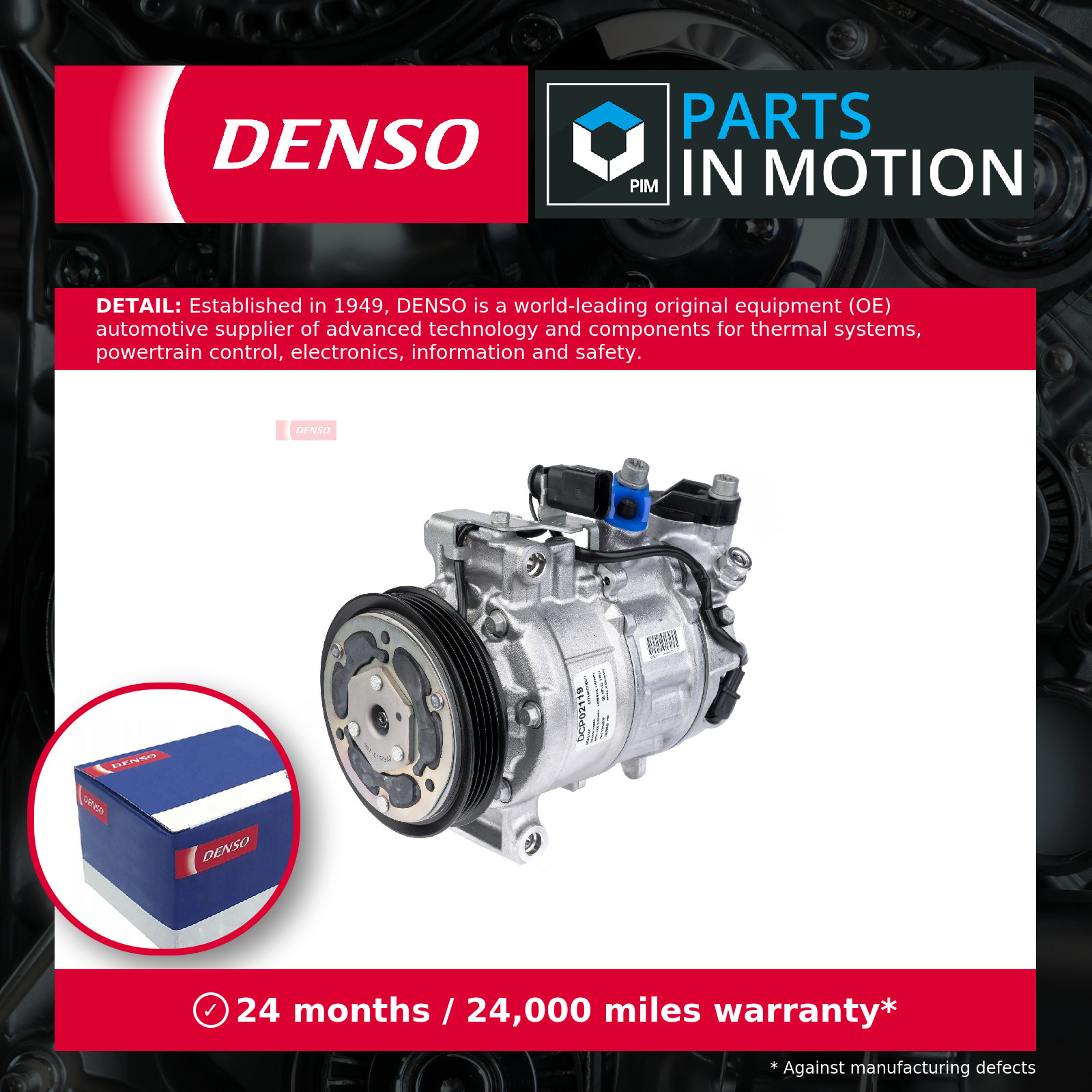 ✅Fits DENSO DCP02119 air conditioning compressor. AUDI Q7 / Q8 16- ⭐UK Seller⭐ - Image 11