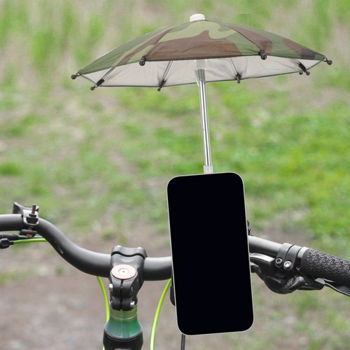 1 Set Decorative Phone Protector Small Phone Sunshade Riding Small Umbrella - 第 6/12 張圖片