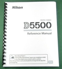 Nikon D5500 Reference / Instruction Manual: 436 Pages  Protective Covers