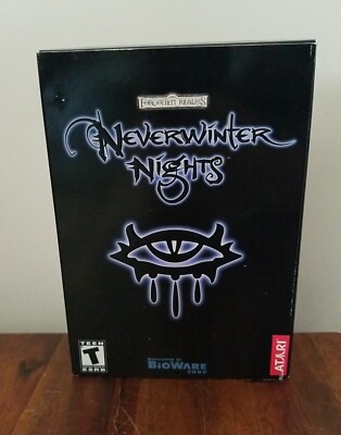 NEW SEALED Neverwinter Nights Original Big Box PC 2002 BioWare Forgotten Realms