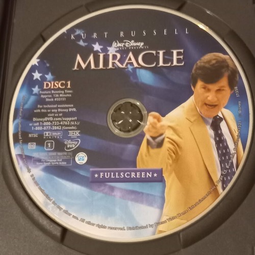 Miracle (2004) (DVD, 2004) Sport Drama Fullscreen 2 Disc Set Special Features - Picture 3 of 6