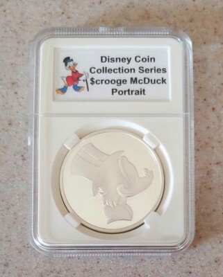 Disney Medallion Coin Collective Series Scrooge McDuck Series Style #3 LE150