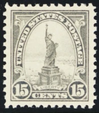 566, Mint XF/Superb NH 15¢ - With Graded 95 PSE Certificate - Stuart Katz