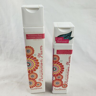 Margot Elena Love & Toast Persimmon Plum Body Lotion & Shower Creme