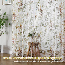 DANCURTON Visillos Cortinas Ventanas Cortas