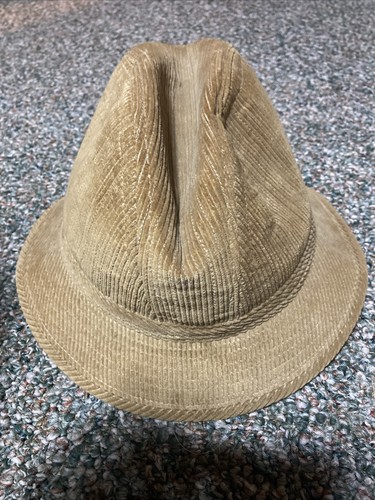 LONDON FOG Fedora Hat Size 6 3/4 