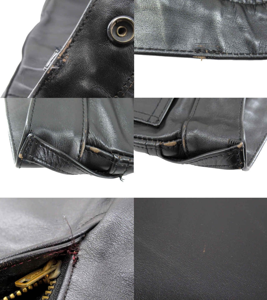 Used] THE REAL McCOY'S x HARLEY DAVIDSON Horsehide leather pants