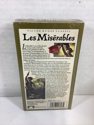 Les Miserables (VHS, 1997) 95163923235| eBay