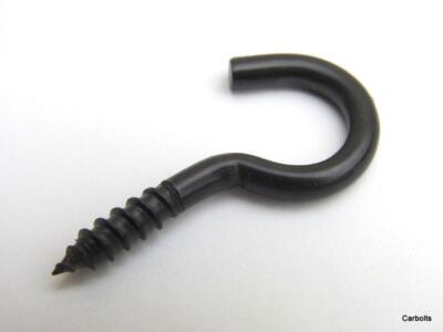 Einschraubhaken Schwerlast Decken Wand Bilder Haken Schwarz Edelstahl 
