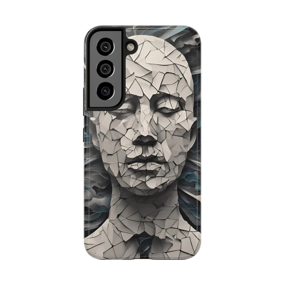 Abstract Art Surreal Man Phone Case Durable for iPhone Samsung